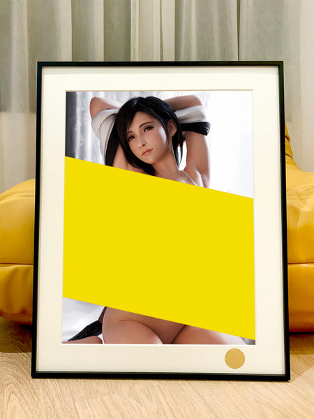 Xing Kong Studio - Bedtime Tifa Lockhart Poster Frame