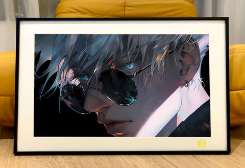 Xing Kong Studio - Sunglasses Satoru Gojo Poster Frame