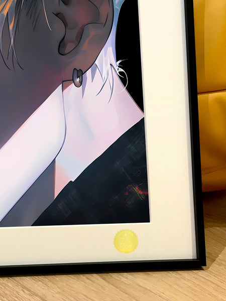 Xing Kong Studio - Sunglasses Satoru Gojo Poster Frame