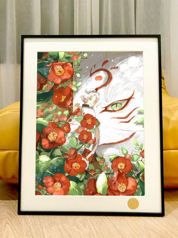 Xing Kong Studio - Tsubaki Window Poster Frame
