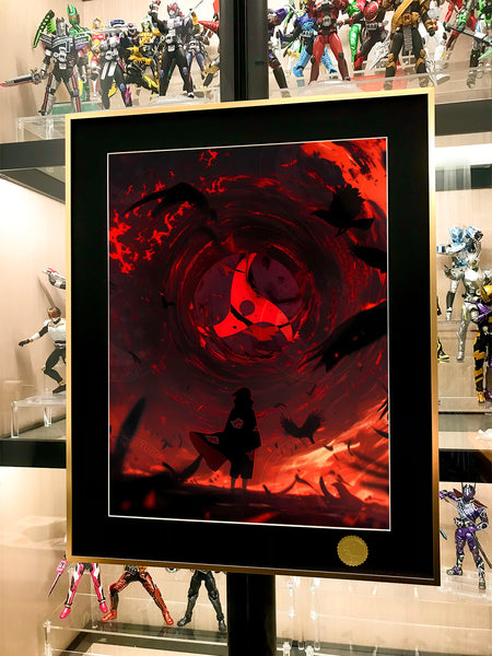 Xing Kong Studio - Infinite Tsukuyomi Itachi Uchiha Poster Frame