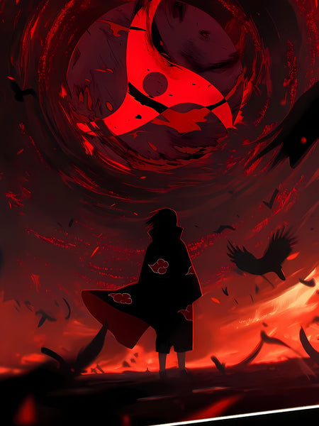 Xing Kong Studio - Infinite Tsukuyomi Itachi Uchiha Poster Frame