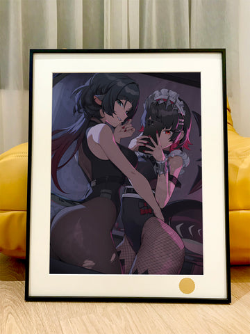 Xing Kong Studio - Ellen Joe & Jane Doe Poster Frame