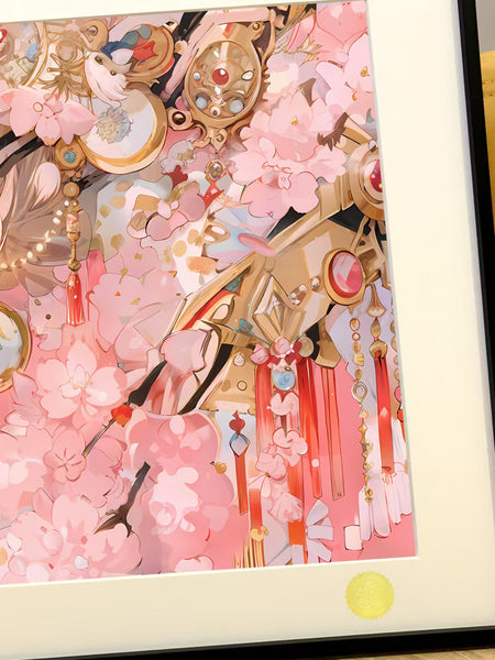 Xing Kong Studio - Sakura Kinomoto Poster Frame