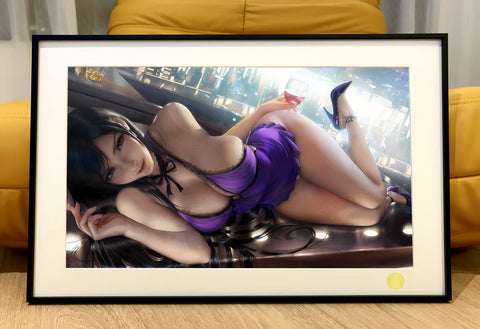 Xing Kong Studio - Tifa Lockhart Bar Ver. Poster Frame