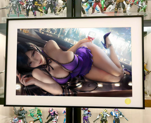 Xing Kong Studio - Tifa Lockhart Bar Ver. Poster Frame