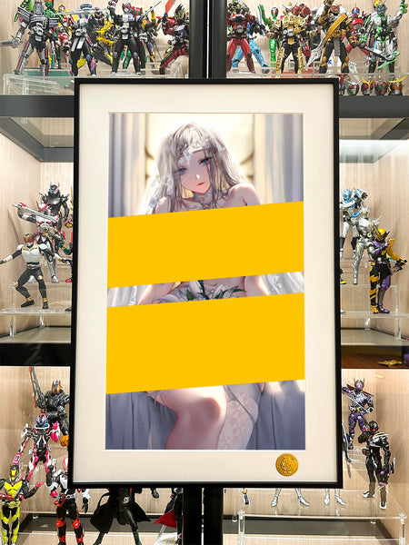 Xing Kong Studio - Lovely Marry Me Wedding Elf Poster Frame
