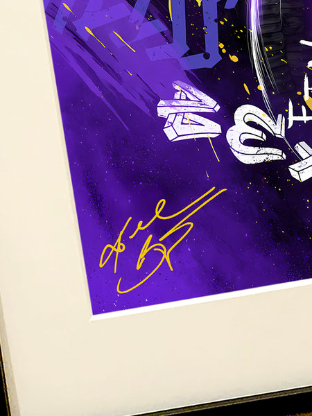 Xing Kong Studio - Kobe Bryant Purple Mamba Ver. Poster Frame