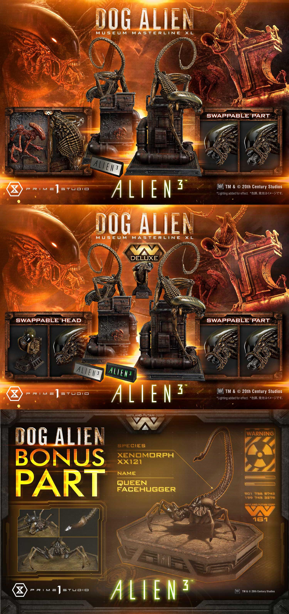Prime 1 Studio - Dog Alien [3 Variants]