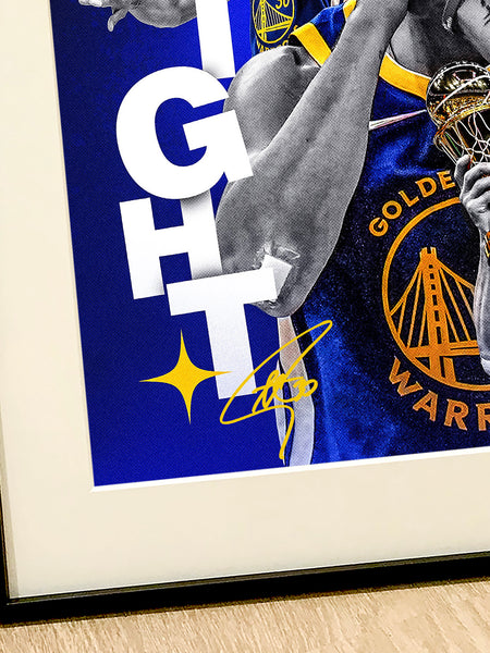 Xing Kong Studio - Good Night Stephen Curry Poster Frame