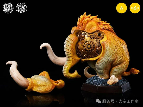Kong Species Studio - Mammuthus Columbi / Dinocrocuta Gigantea / Sivatherium / Ailuropoda Baconi