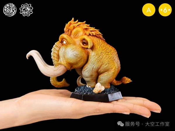 Kong Species Studio - Mammuthus Columbi / Dinocrocuta Gigantea / Sivatherium / Ailuropoda Baconi