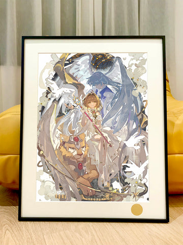 Xing Kong Studio - Sakura Kinomoto & Yue Poster Frame