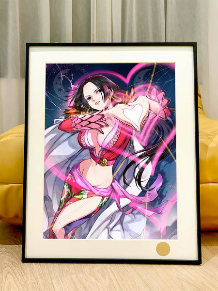 Xing Kong Studio - Love Heart Boa Hancock Poster Frame