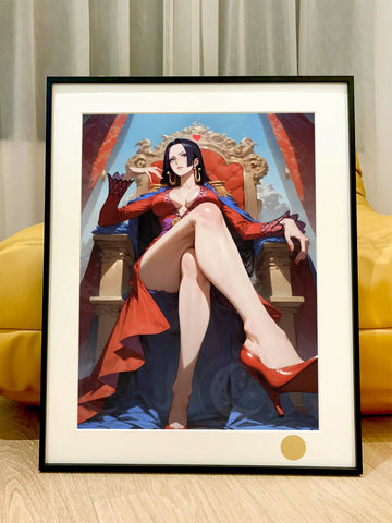 Xing Kong Studio - Boa Hancock Throne Ver. Poster Frame