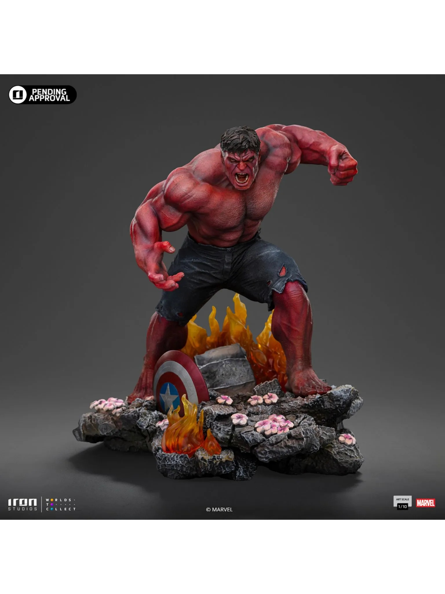 Iron Studios - Red Hulk [MARCAS116724-10]