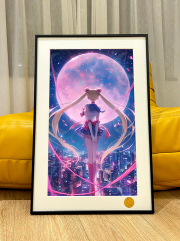 Xing Kong Studio - Sollar Moon Poster Frame