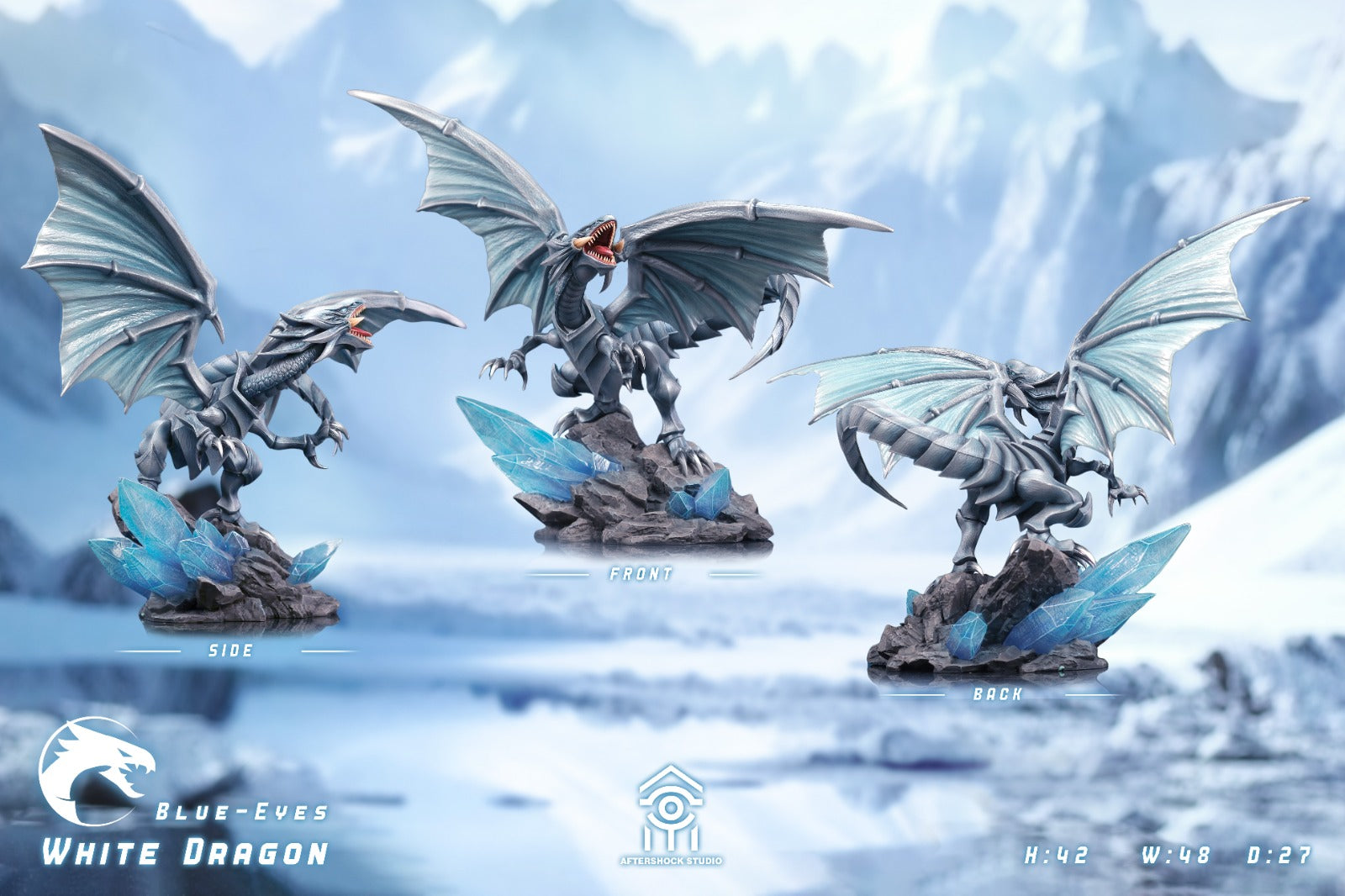 Aftershock Studio - Blue-Eyes White Dragon / Red-Eyes Black Dragon  [2 Variants]