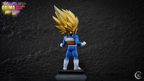 XG Studio - Super Saiyan 3 Son Goku & Vegeta Chibi Version [2 Variants]