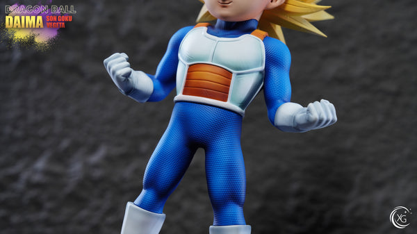 XG Studio - Super Saiyan 3 Son Goku & Vegeta Chibi Version [2 Variants]
