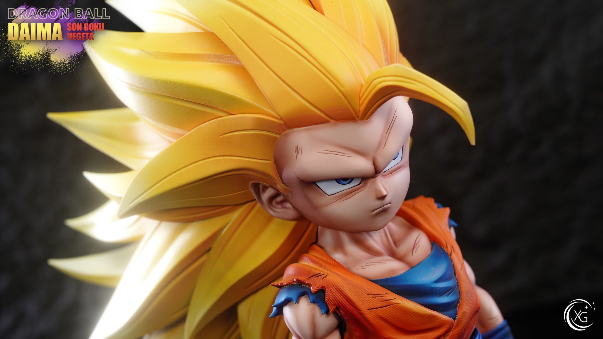 XG Studio - Super Saiyan 3 Son Goku & Vegeta Chibi Version [2 Variants]