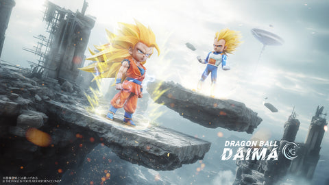XG Studio - Super Saiyan 3 Son Goku & Vegeta Chibi Version [2 Variants]