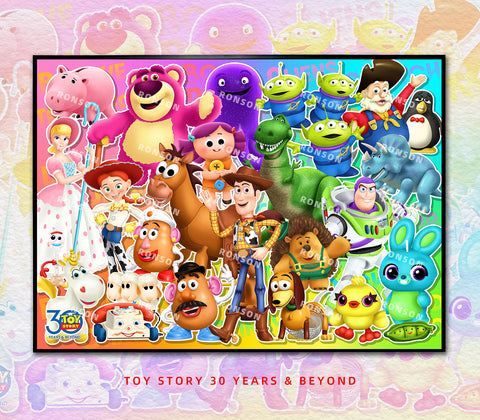 Mystical Art x Ronson - Toy Story 30th Anniversary Poster Frame