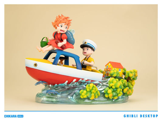 Chikara Studio - Ponyo & Sosuke on the Cliff