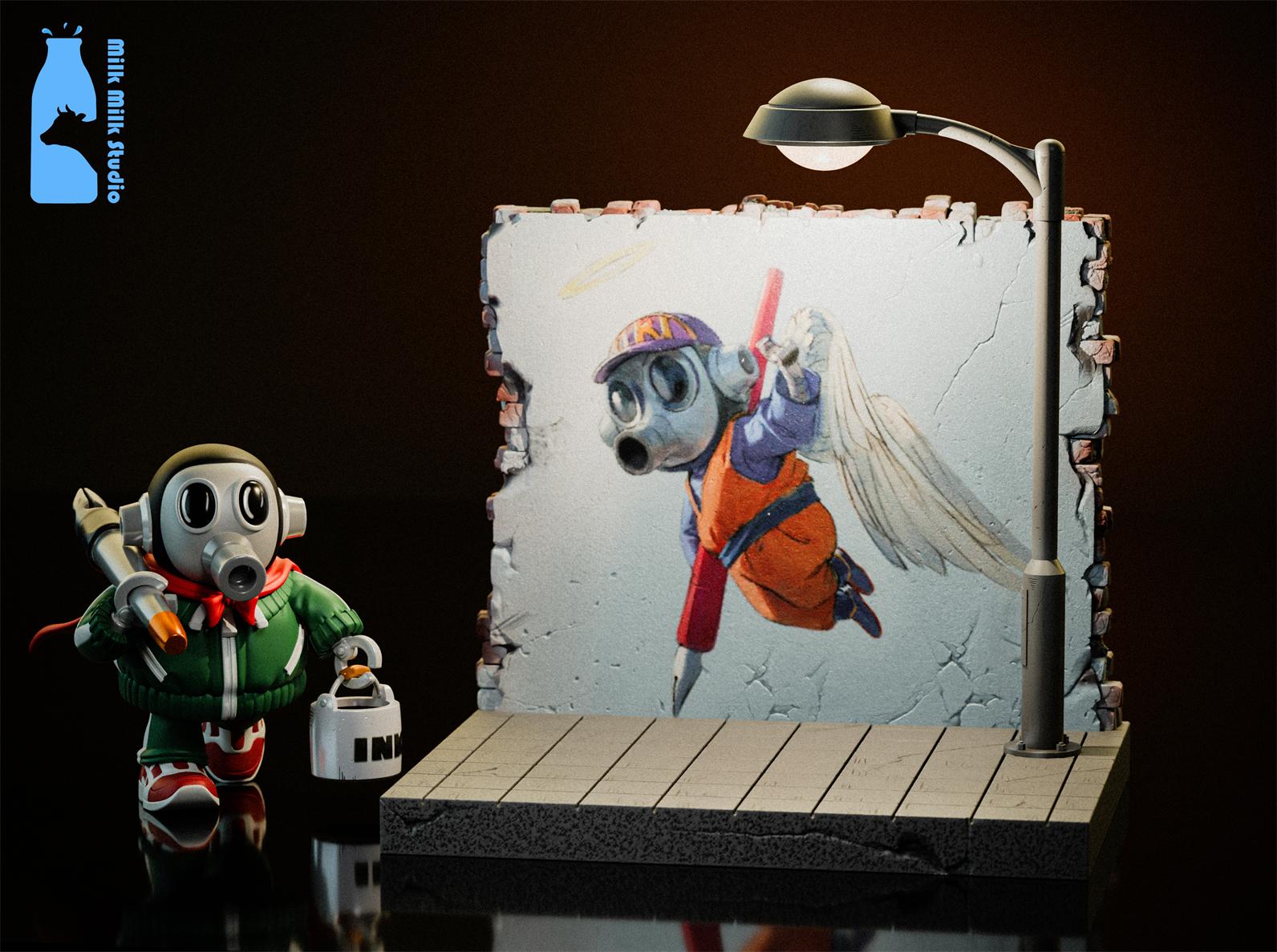 Milk Milk Studio (MMS) - Draw a classic picture Mr. Akira Toriyama [2 Variants]
