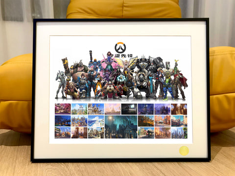 Xing Kong Studio - First Generation Overwatch Poster Frame [2 Variants]