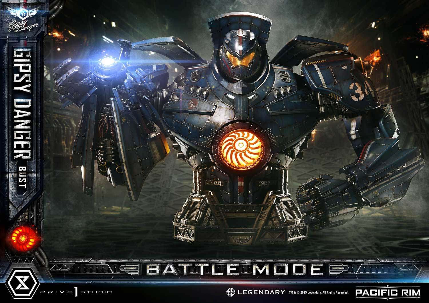 Prime 1 Studio - Gipsy Danger Battle Mode LSPACRIM-02 [Licensed]