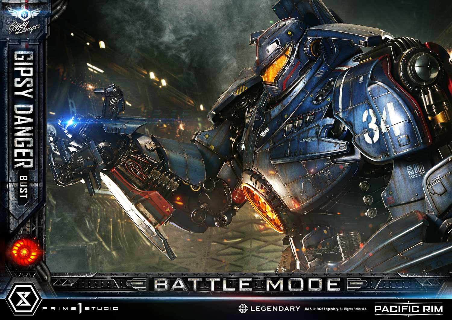 Prime 1 Studio - Gipsy Danger Battle Mode LSPACRIM-02 [Licensed]