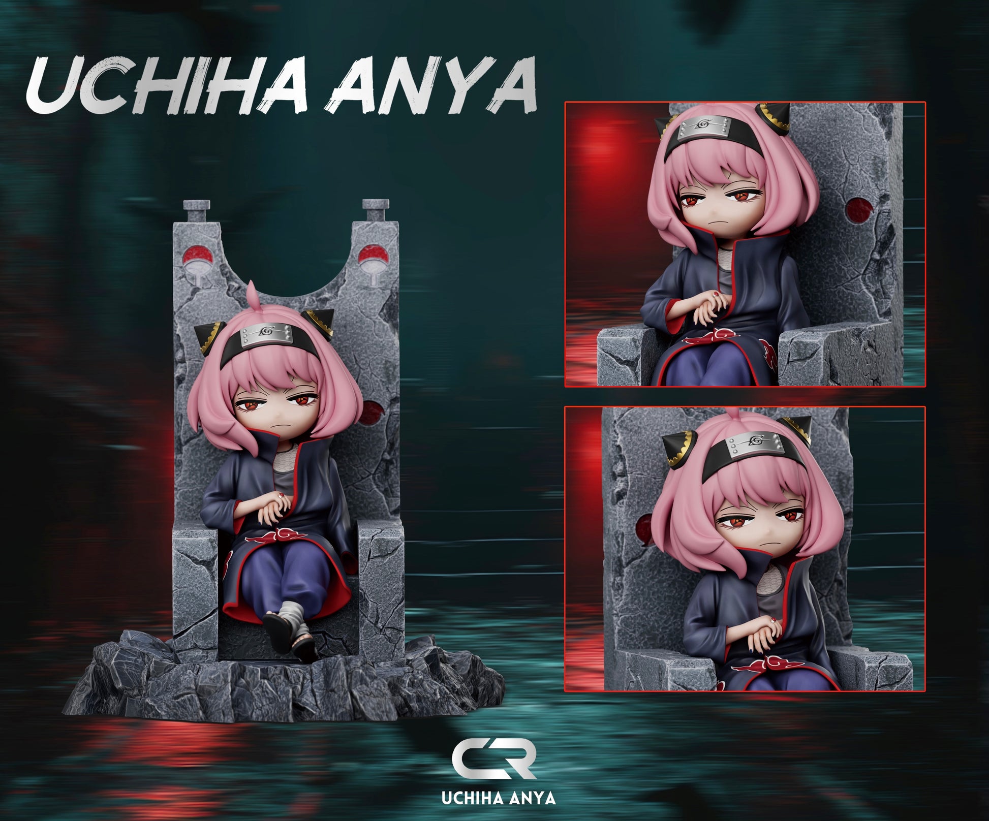 CR Studio - Sitting Throne Itachi Uchiha Cosplay Anya Forger [2 Variants]