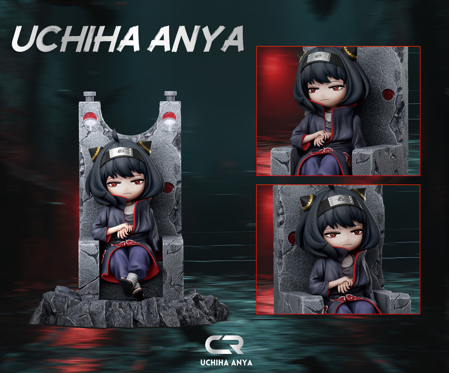 CR Studio - Sitting Throne Itachi Uchiha Cosplay Anya Forger [2 Variants]