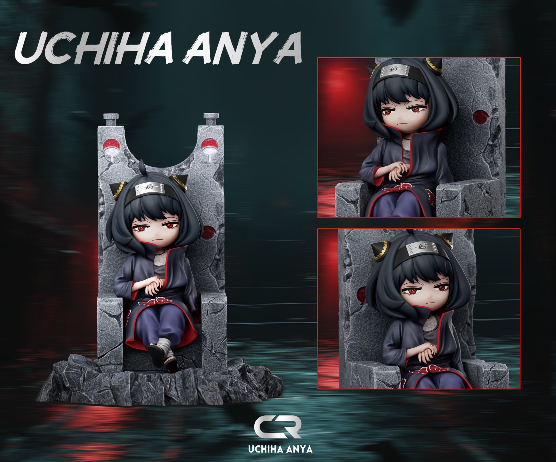 CR Studio - Sitting Throne Itachi Uchiha Cosplay Anya Forger [2 Variants]