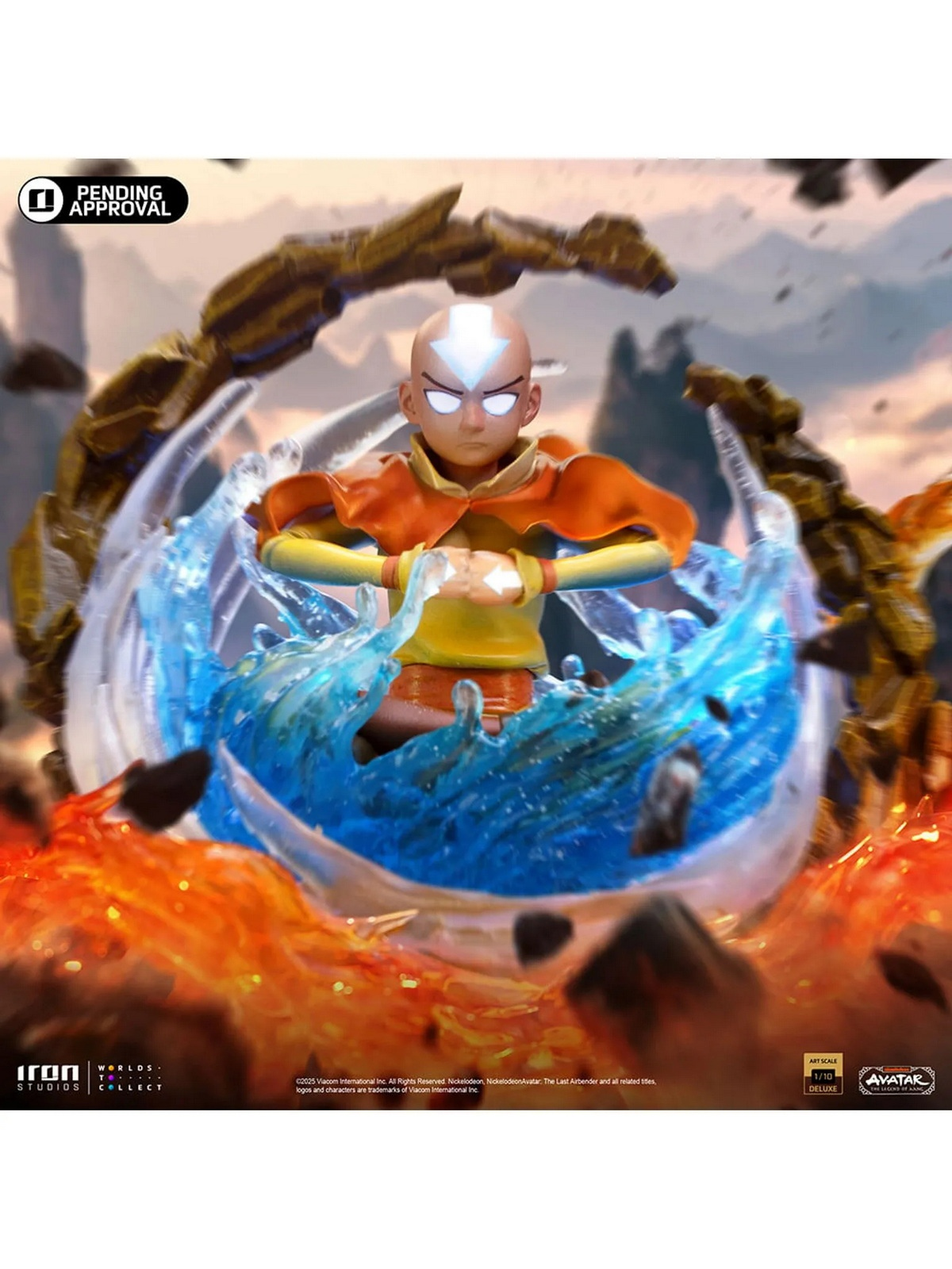 Iron Studios - Aang [NICKEL113624-10]