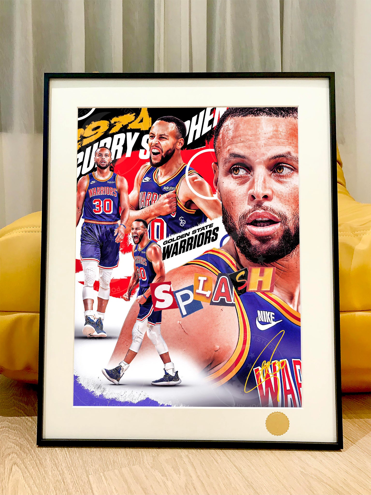 Xing Kong Studio - Pay Tribute Stephen Curry Poster Frame [2 Variants]
