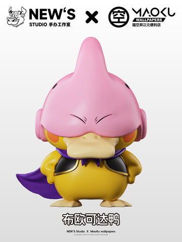 New’s Studio x MaoKu Wallpapers - Psyduck Cos Majin Buu [3 Variants]