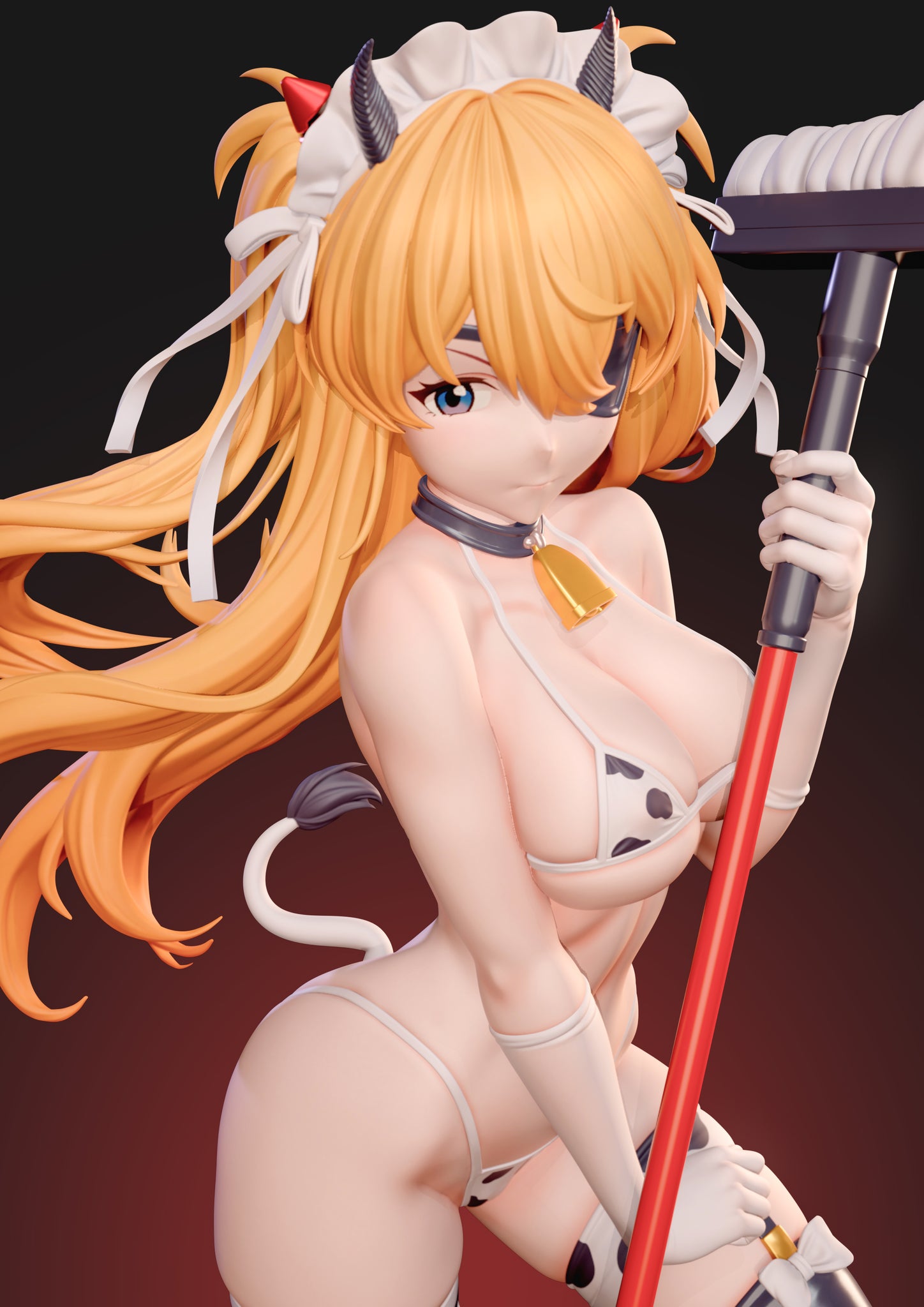 ZiYe Studio - Soryu Asuka Langley Cow Maid