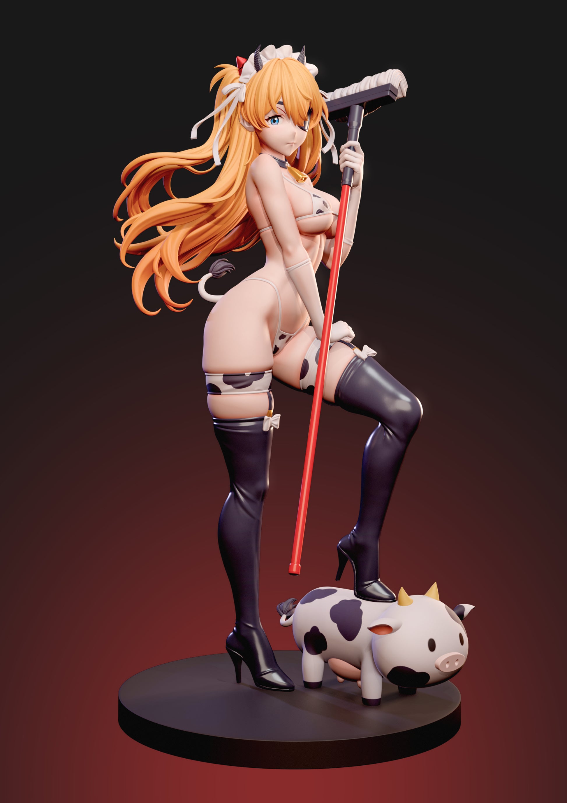 ZiYe Studio - Soryu Asuka Langley Cow Maid