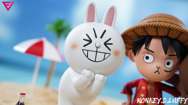 EVE Studio - Q version Luffy & Brown & Cony