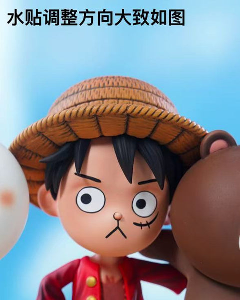 EVE Studio - Q version Luffy & Brown & Cony