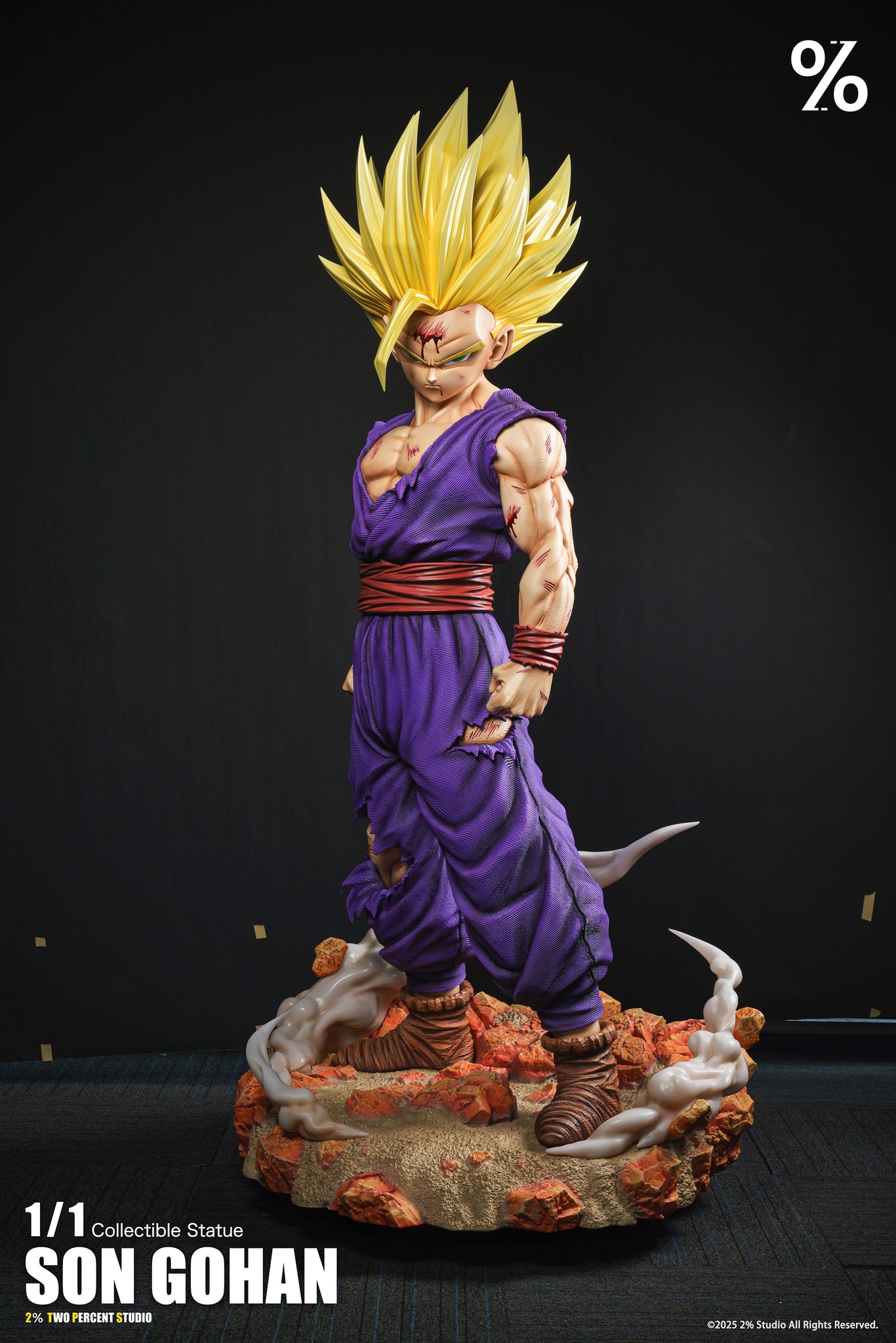 2％ Studio - Super Saiyan 2 Son Gohan