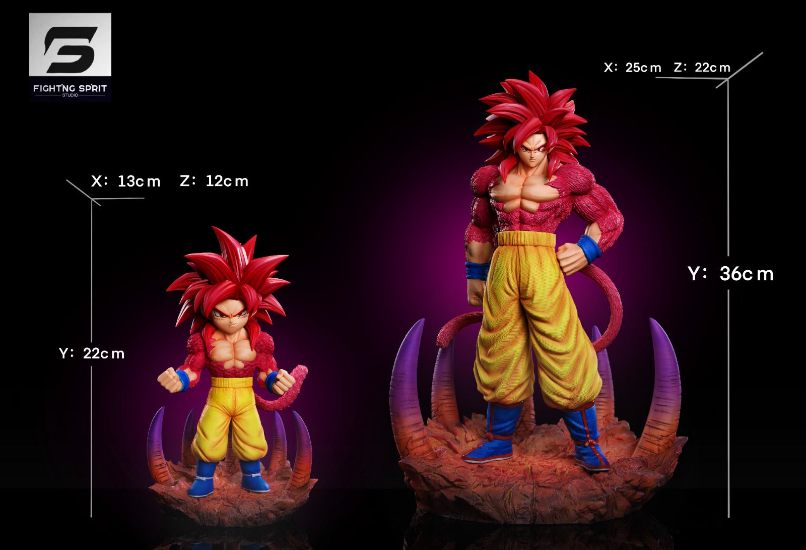 Fighting Sprit Studio - DAIMA Super Saiyan 4 Goku [3 Variants]