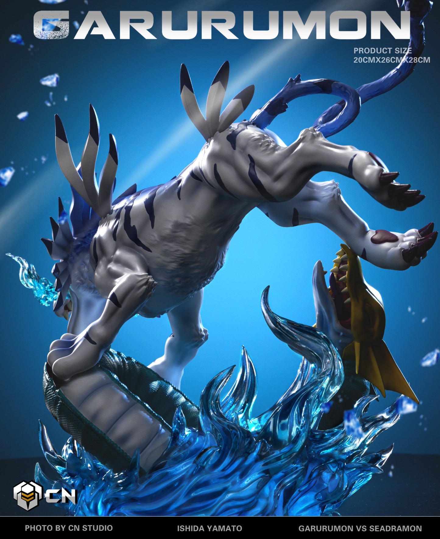Crazy Nest Studio - Fox Flame Garurumon [2 Variants]
