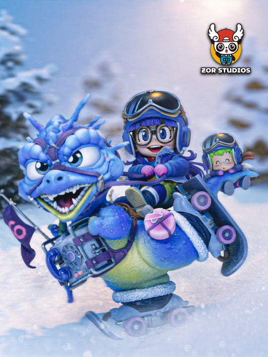 ZOR Studio - Arale Riding a Dragon