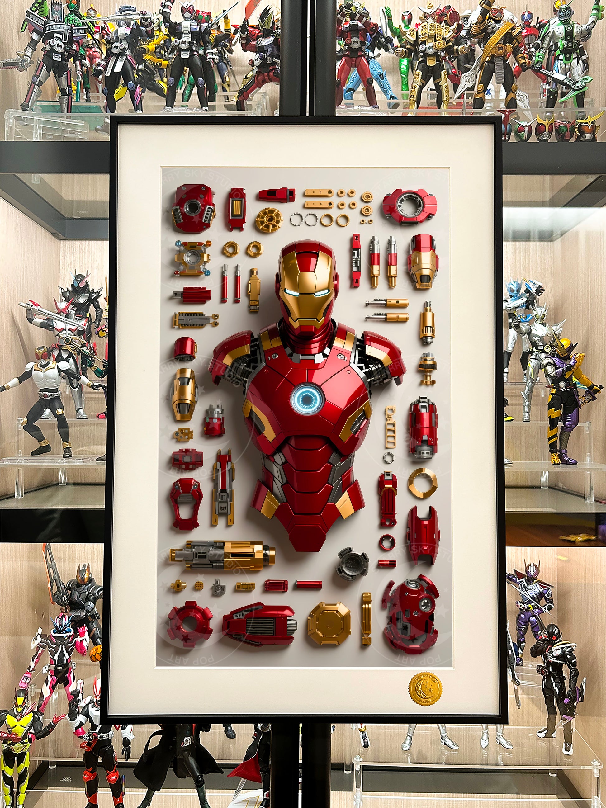 Xing Kong Studio - Iron Man Poster Frame