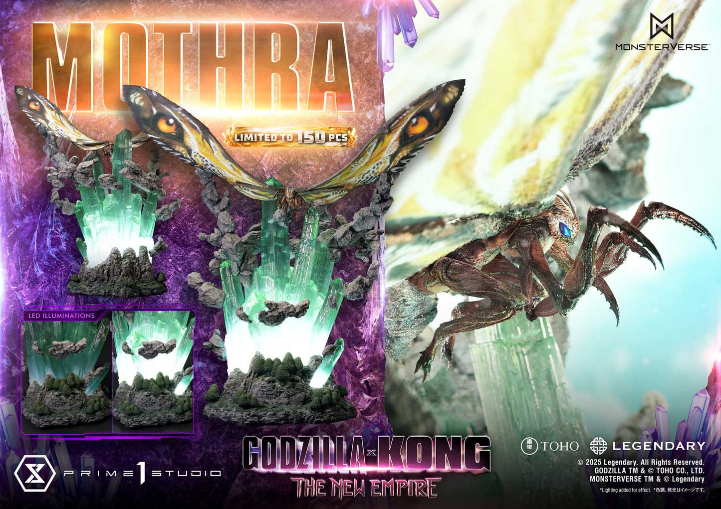 Prime 1 Studio - Mothra UDMGXK-03 / UDMGXK-03S [Licensed] [2 Variants]