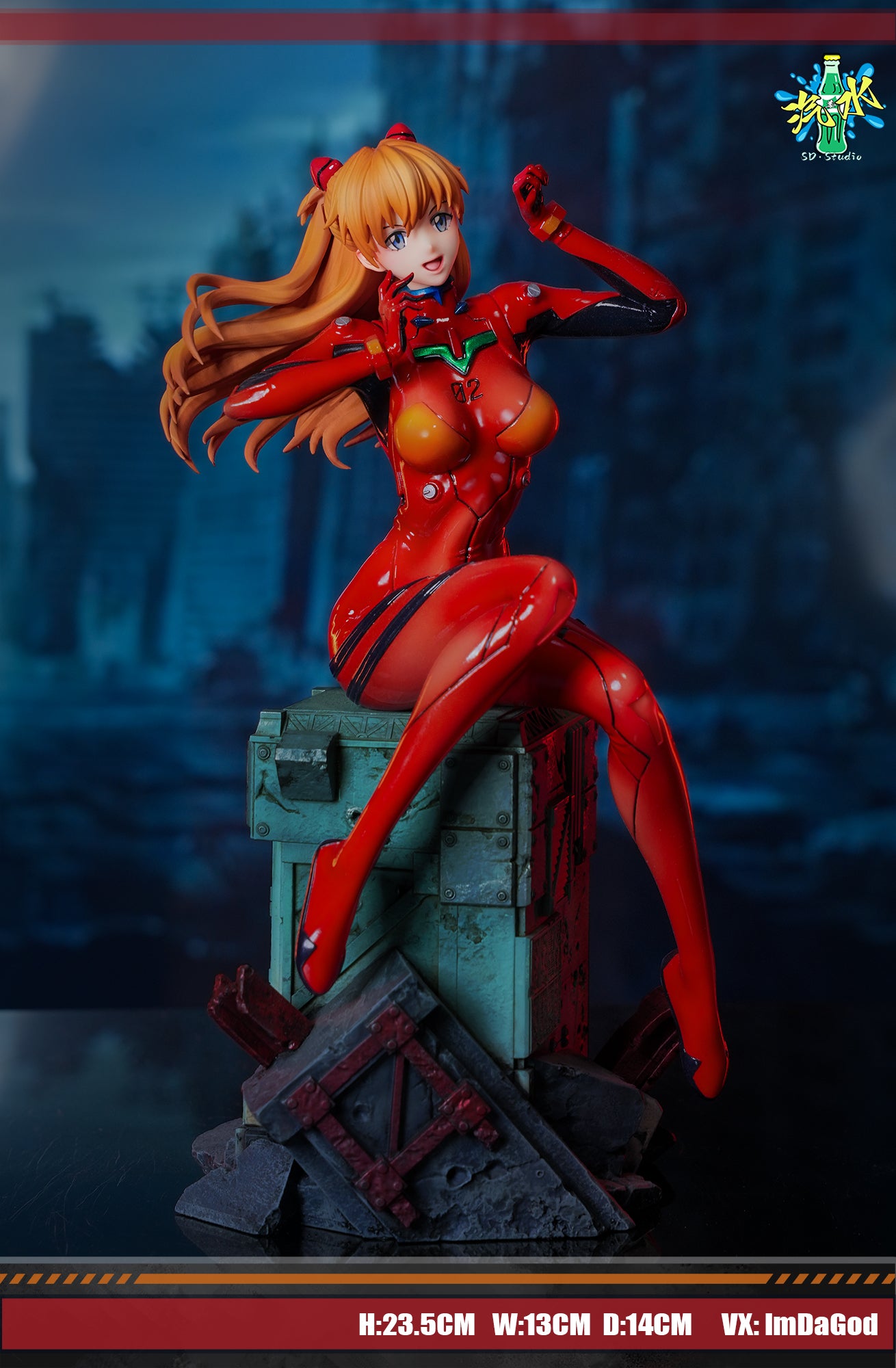 SD Studio - Soryu Asuka Langley & Ayanami Rei [2 Variants]