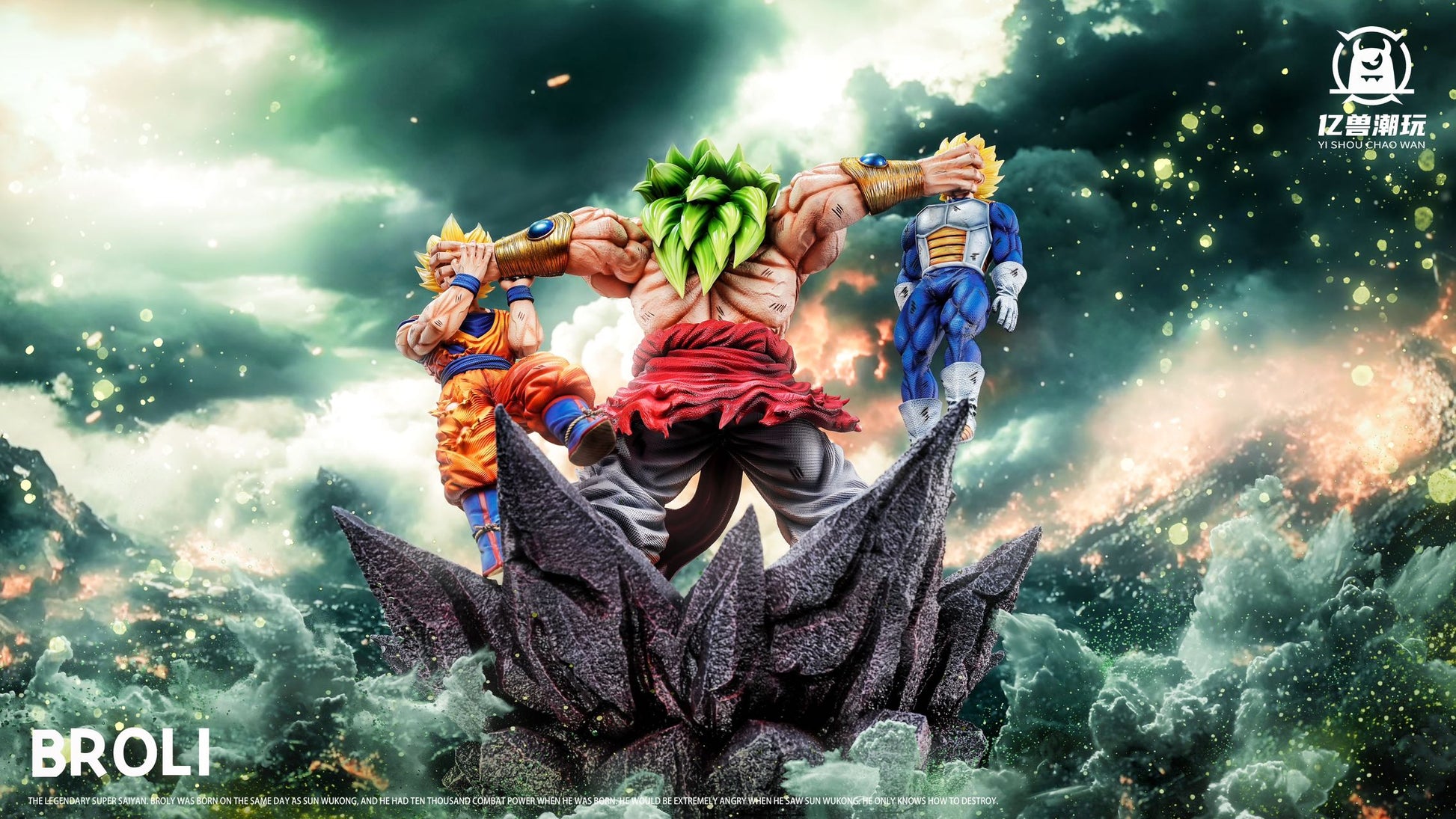 YISHOU Studio / Yi Shou Chao Wan - Broly VS Goku & Vegeta